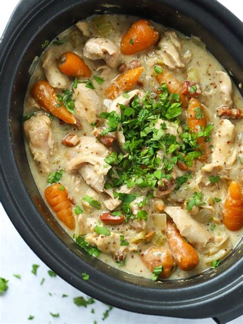 bacolan sotwe|Slow Cooker Chicken Stew with Bacon .